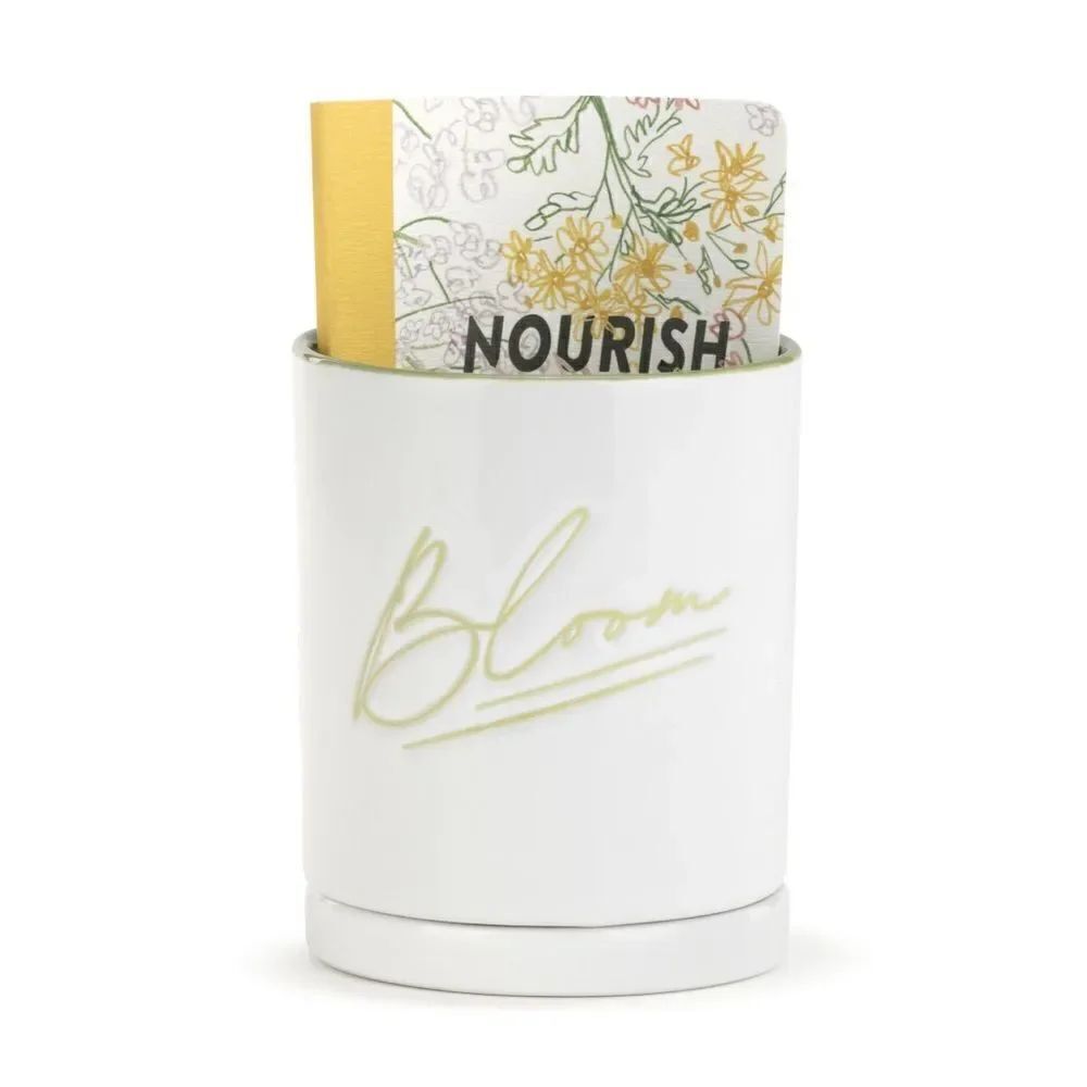 Demdaco Bloom Planter with Journal Gift Set - Picture 3 of 5